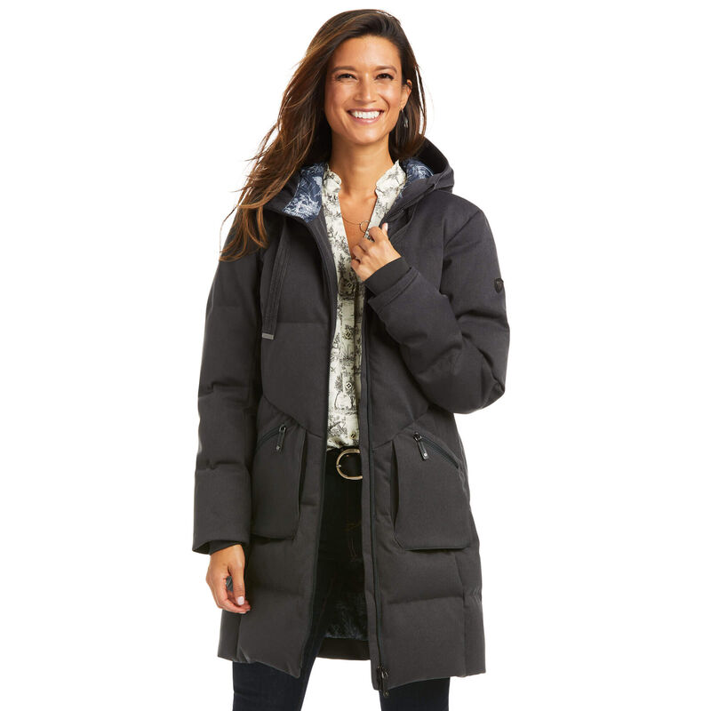 Ariat Jacke Damen - Menlo Down Schwarz ( NOQVL-4182 )